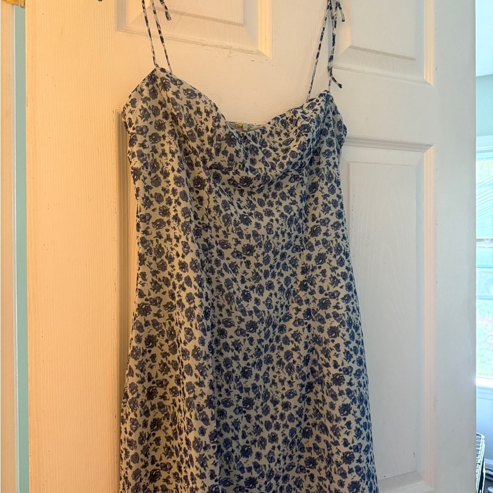 Floral Spaghetti Strap Dress